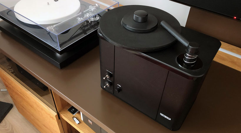 Watson´s Record Cleaning Machine