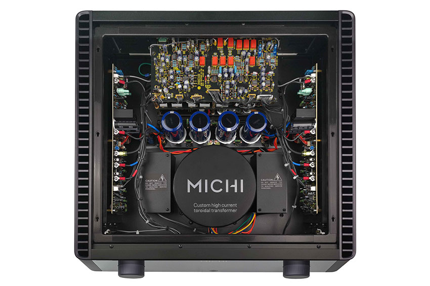 Rotel MICHI X3 Integrated Amplifier and Rotel MICHI X5 Integrated Amplifier 09