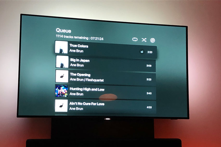 Roon TV Remote App for Apple TV 07