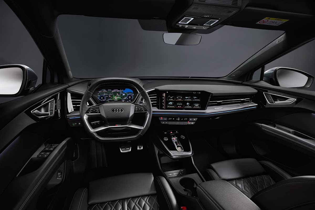 Audi Q4 e tron mit Sonos Soundsystem 04