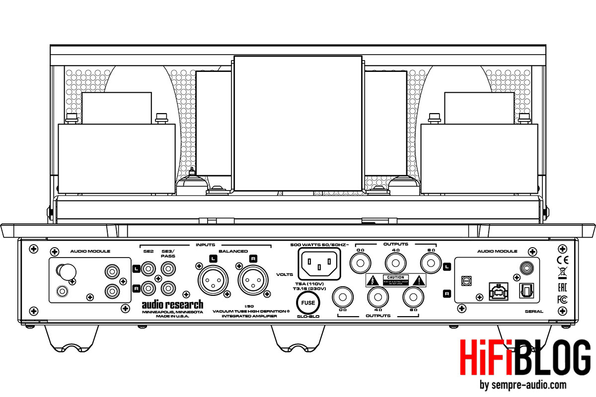 Foto © Audio Research Corporation - Audio Research I/50 Integrated - Neuer Stereo Vollverstärker