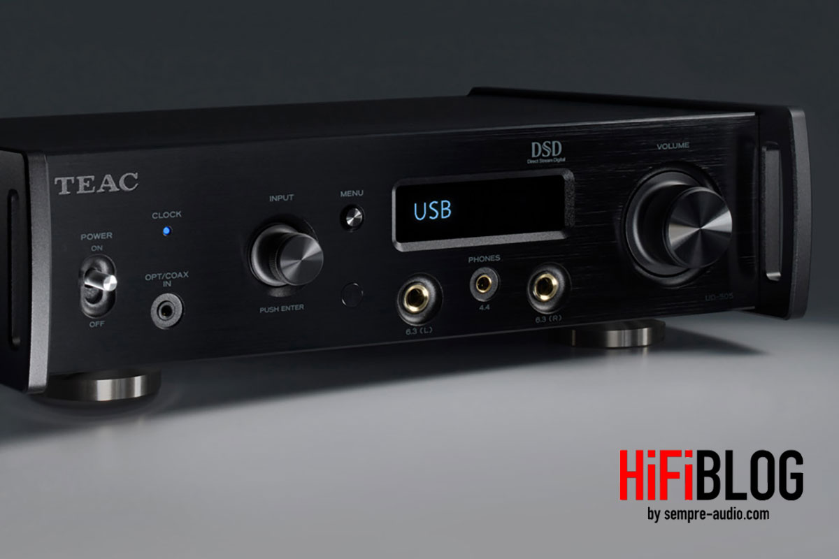 Photo © Teac Corporation | Teac UD-505-X and Teac NT-505-X