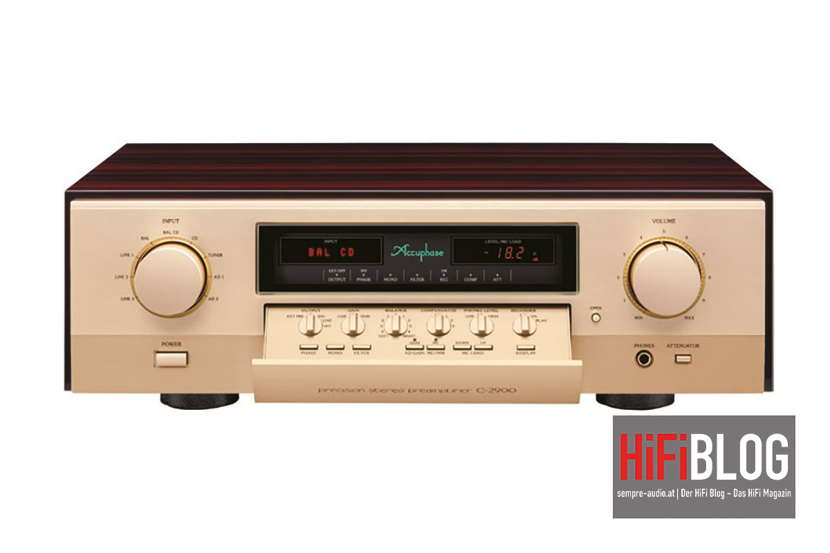 Foto © Accuphase Laboratory Inc. | Accuphase C-2900 Precision Stereo Preamplifier