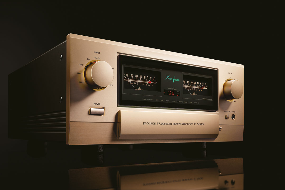 Foto © Accuphase Laboratory Inc. | Accuphase E-5000 Precision Integrated Stereo Amplifier