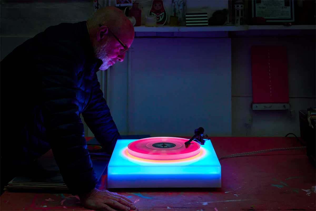 Foto © Paul Stolper Gallery | Brian Eno Turntable