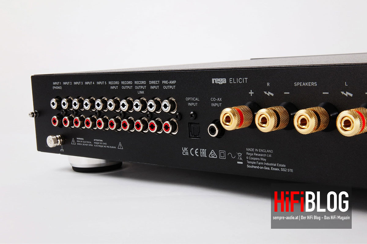 Foto © Rega Research Limited | Rega Elicit MK5 Stereo Integrated Amplifier