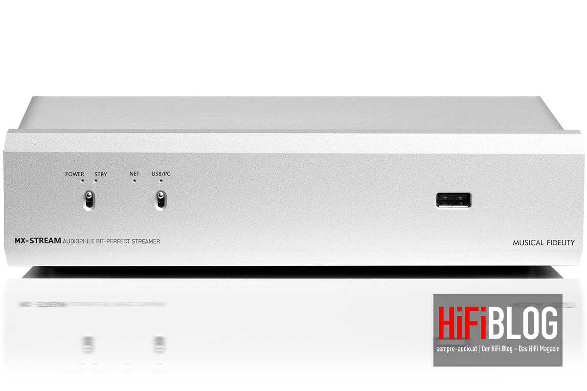 Foto © Musical Fidelity | Musical Fidelity MX-STREAM High-end Zero Jitter Audio Optimized Streamer and Network Bridge