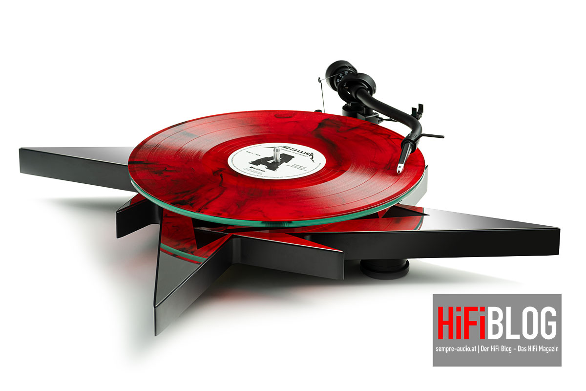 Foto © Pro-Ject Audio Systems | Pro-Ject Metallica Limited Edition Turntable