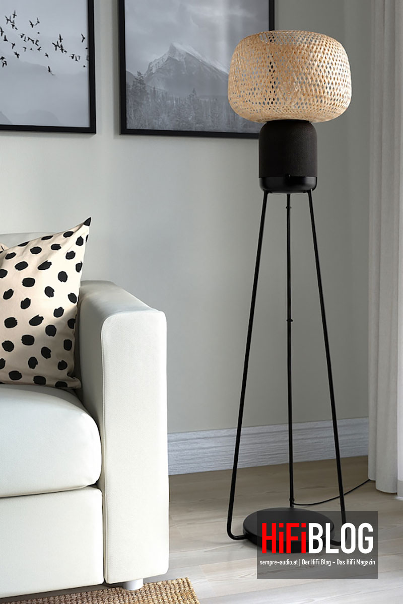 Ikea SYMFONISK Floor Lamp Speaker Floor Lamp with WiFi Speaker based