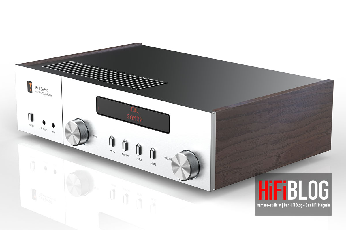 JBL SA550 Classic Integrated Amplifier 01