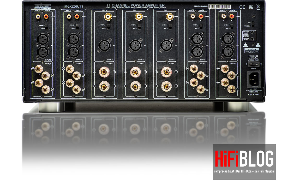 Musical Fidelity M6x 250.5 5 Channel Power Amplifier and Musical