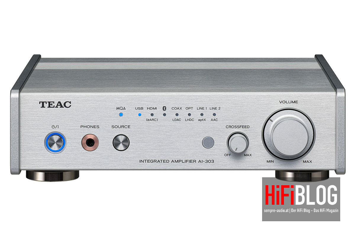 TEAC AI-303 BLACK ジャンク品 TEAC - AI-303/ブラック（HDMI・USB DAC・Bluetooth搭載