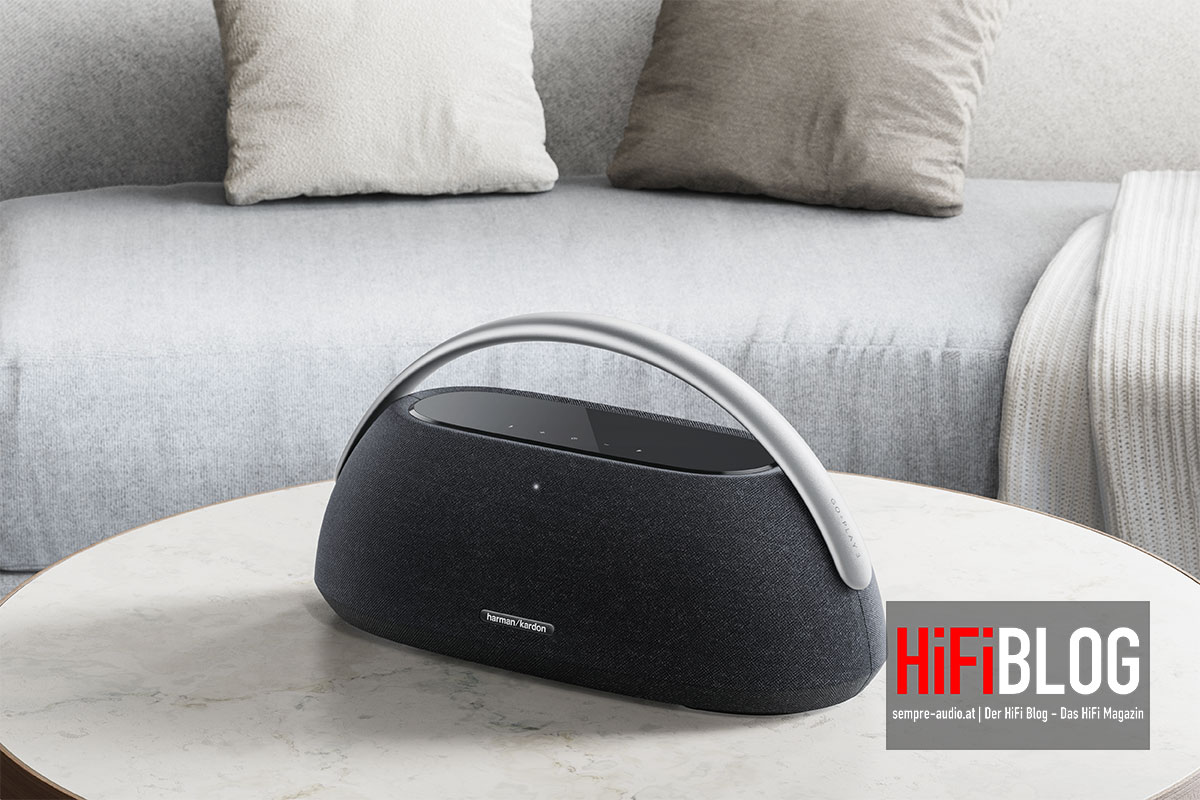 Harman Kardon Go + Play 3 Bluetooth Speaker with powerful, room