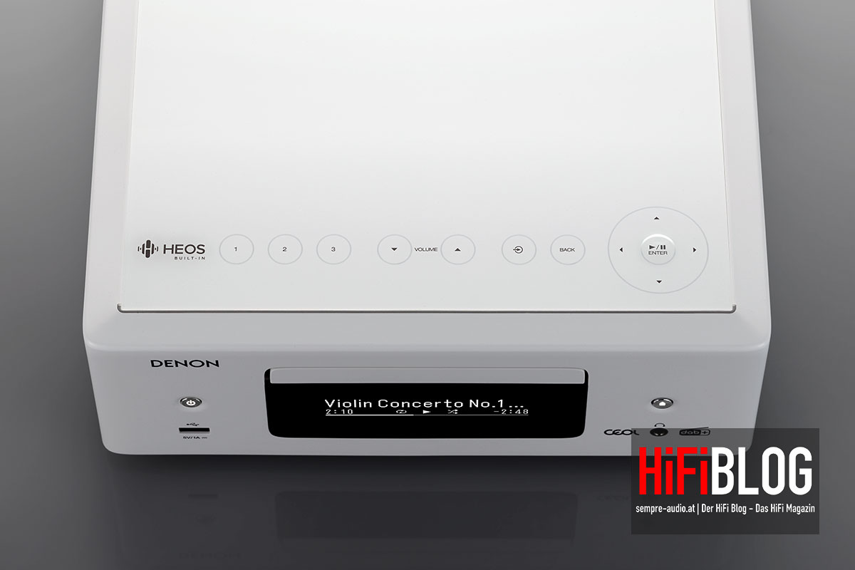 Denon CEOL RCDN12 DAB CD Receiver with HEOS Builtin, Phono