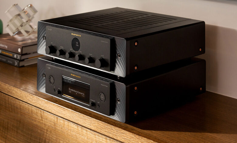 Foto © Masimo Consumer | Marantz MODEL 50 Integrated Amplifier and Marantz CD 50n Network CD Player