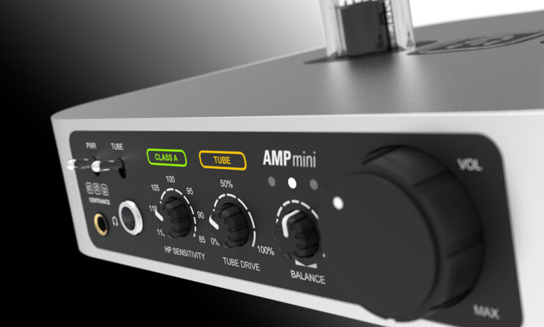 Foto © CEntrance | CEntrance AMP mini Class A Tube Headphone Amp