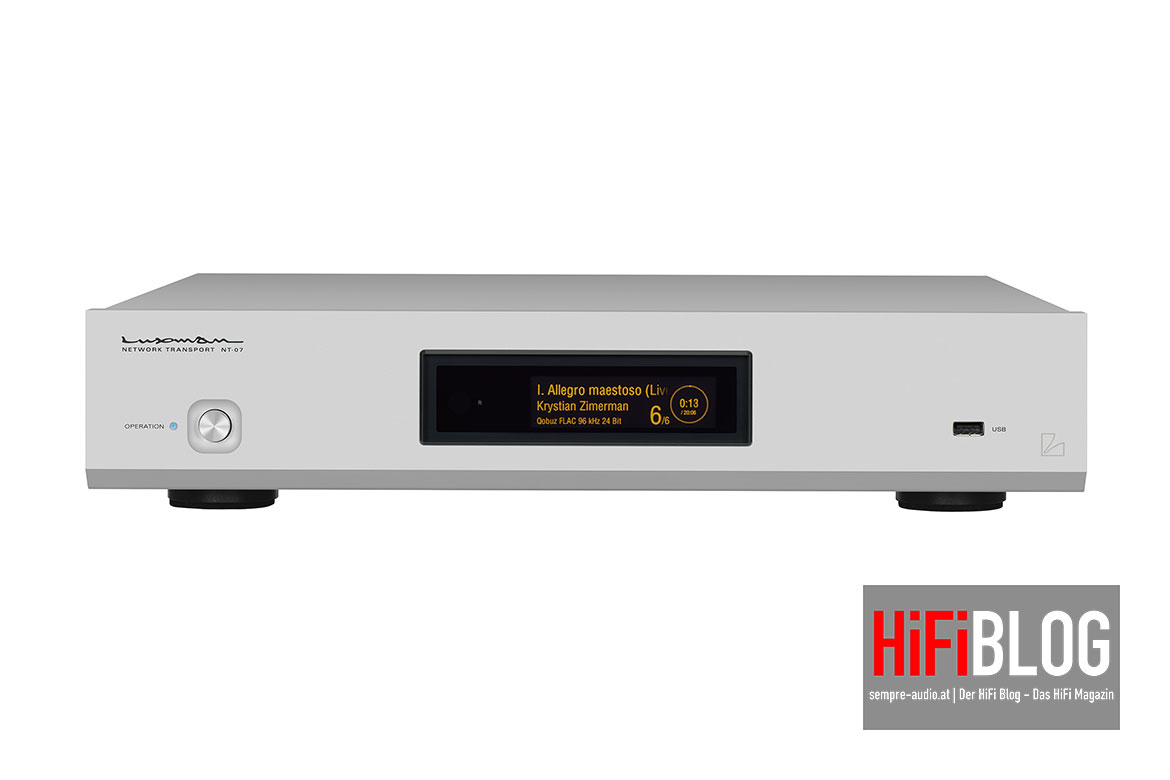 Luxman NT-07 Network Transport - Central digital interface | HiFi BLOG