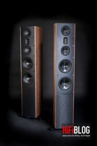 Foto © Dantax Radio A/S | Scansonic MB8 B Tower Speaker