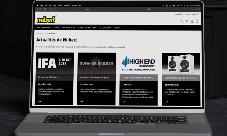 Foto © Nubert electronic GmbH | Nubert electronic GmbH now also offers French