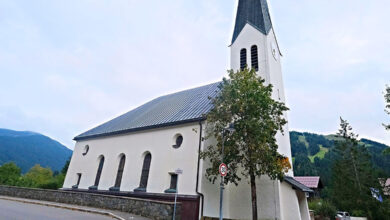 Foto © Nubert electronic GmbH | Speaker systems from Nubert electronic GmbH in the Balderschwand parish church