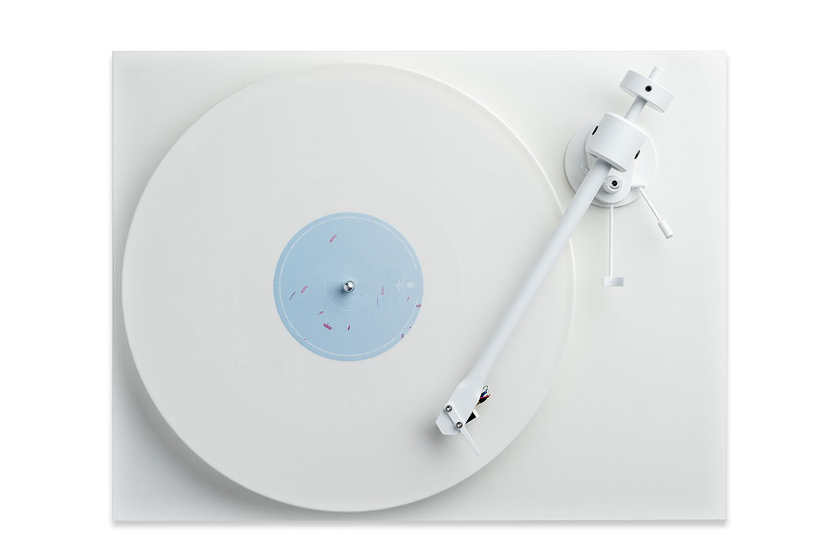Pro-Ject T1 White Edition - Limited White Turntable for Authentic