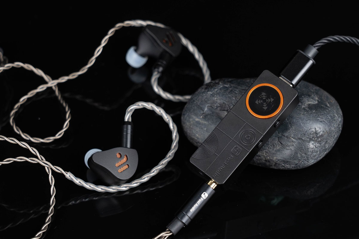 Fosi Audio DS3 Portable DAC Headphone Amp with Virtual 7.1