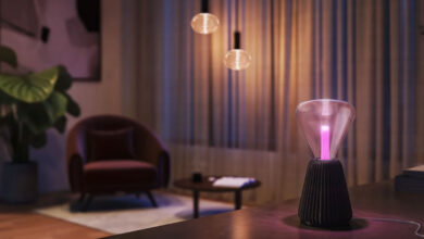 Foto © sempre-audio.at | Philips Hue Lightguide Table Lamp
