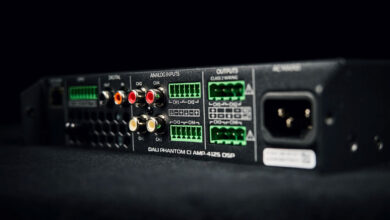 Foto © DALI A/S | DALI PHANTOM CI AMP-4125 DSP Custom Install Amplifier