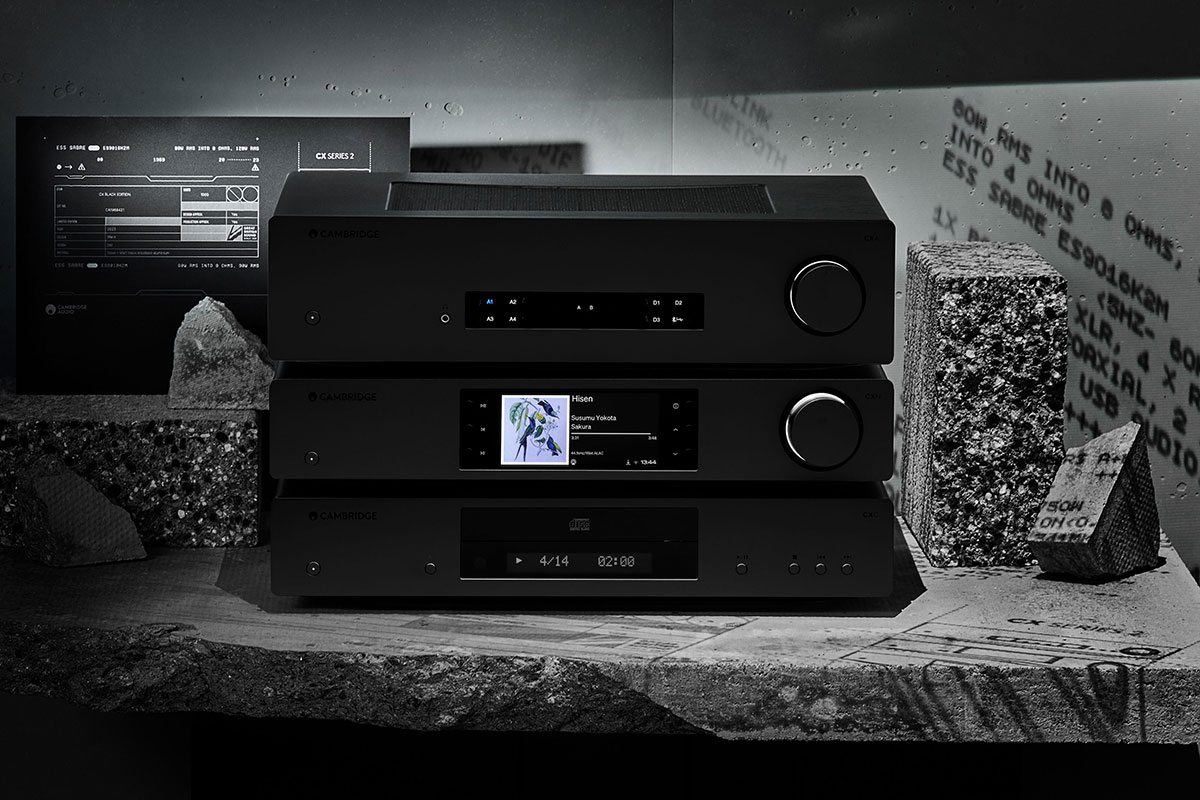 Audio Video Electronics Cambridge Audio CX Series Limited Edition Black | HiFi BLOG