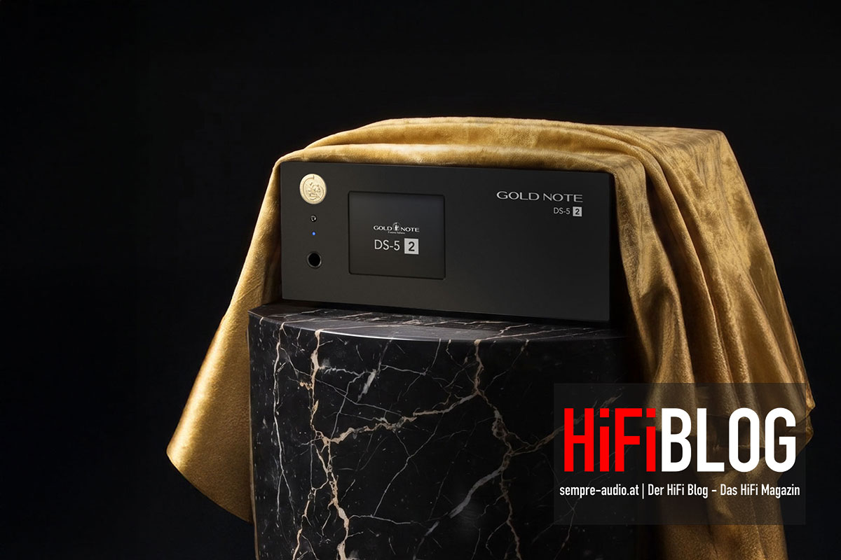 Gold Note DS-5.2 – High-res Streaming, DAC and Preamplifier in One