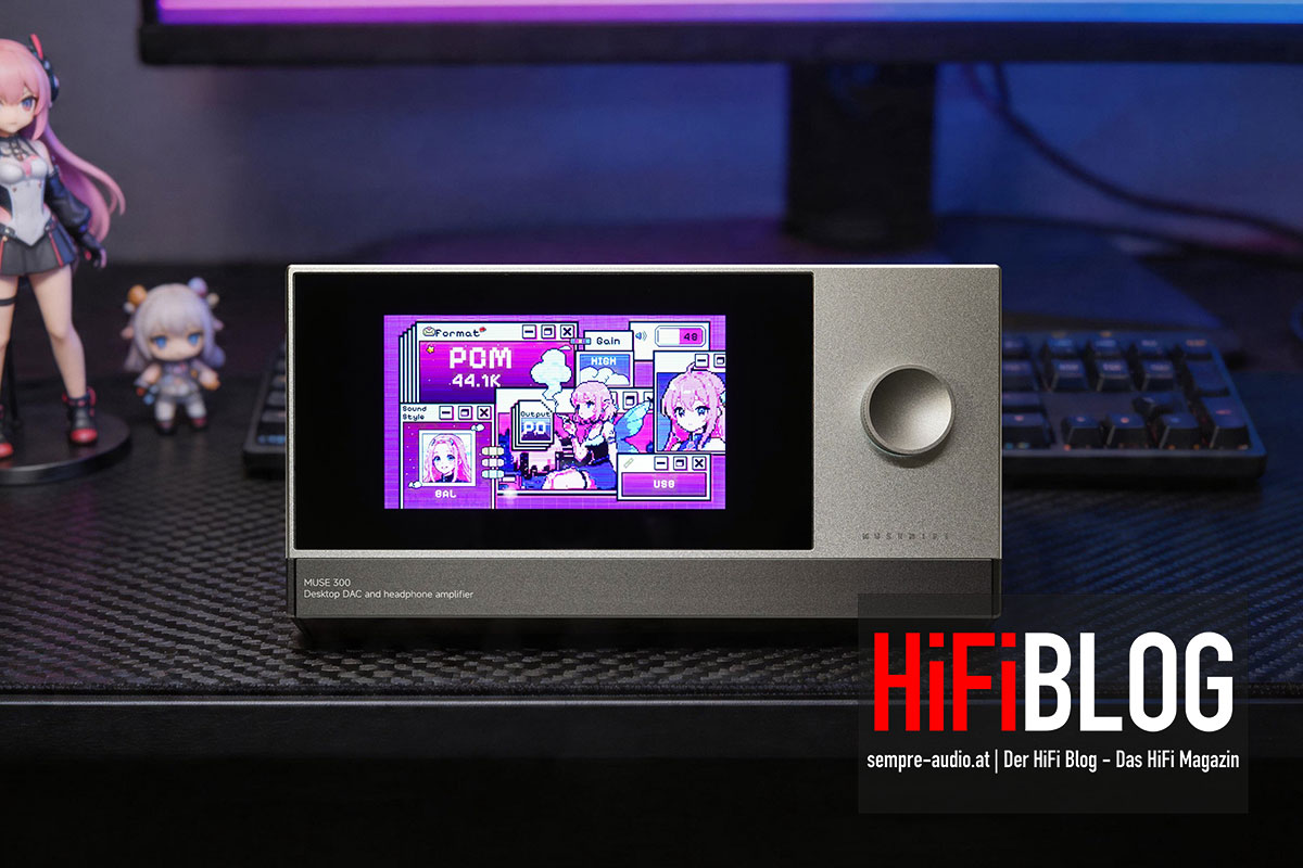 MUSE HiFi Muse 300 – Kickstarter desktop DAC with its own operating system