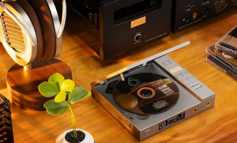 Foto © Zhuhai Spark Electronic Equipment Co. Ltd. | Cayin CP6 Triple Timbre Portable CD Player