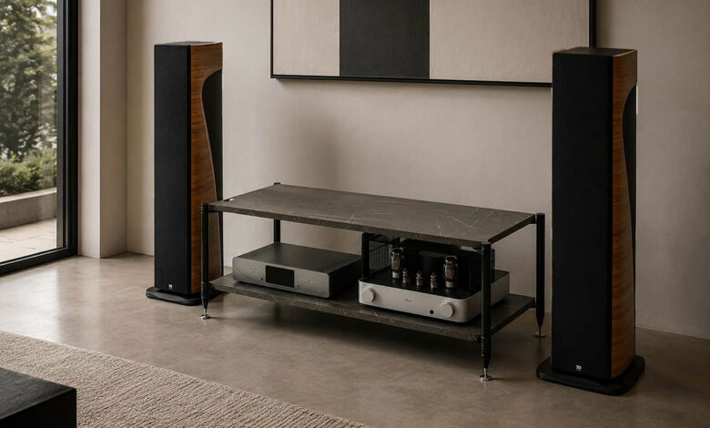 Foto © Bassocontinuo Audio Systems S.r.l. | Essenza Hydra Audio Video Rack