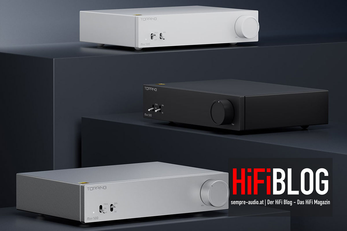 Topping Mini 500 - Big Class D Power in a Palm-Sized Case